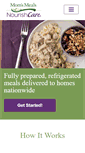 Mobile Screenshot of momsmeals.com